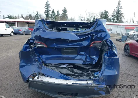 2021 Tesla Model Y Long Range Dual Motor All-Wheel Drive from USA, damaged, VIN 5YJYGDEEXMF286800